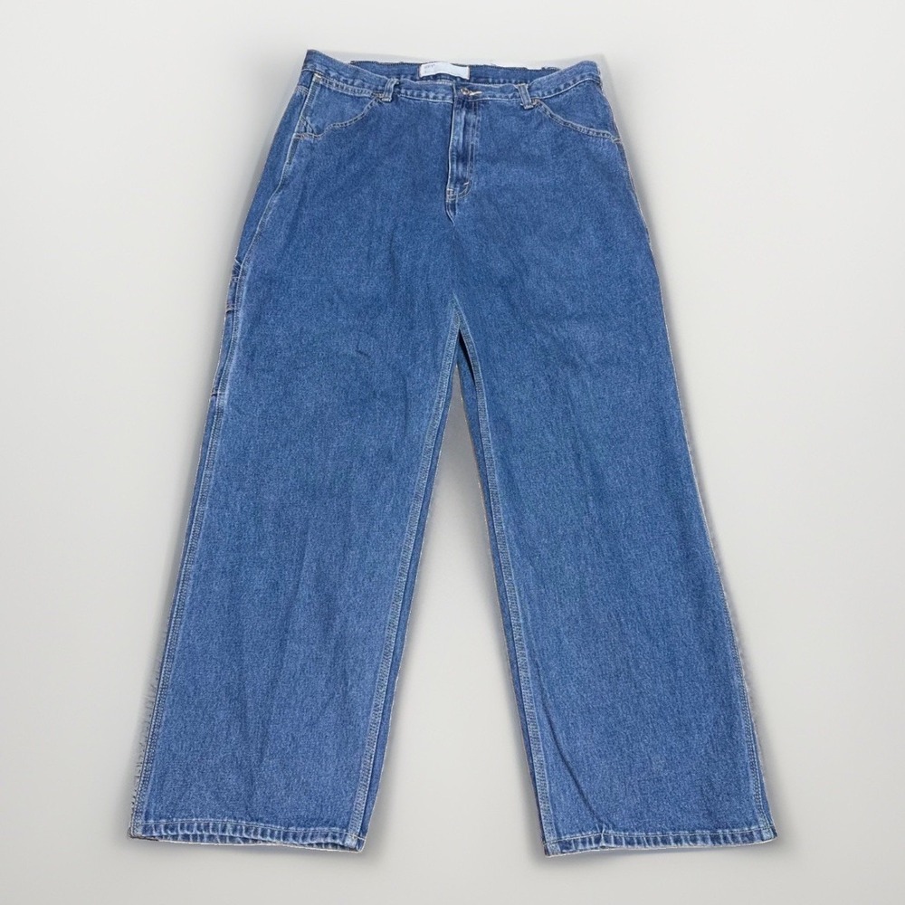 Levi's‎ Carpenter cargo Jeans 36x32 Relaxed Wide Leg Blue vintage baggy Y2K